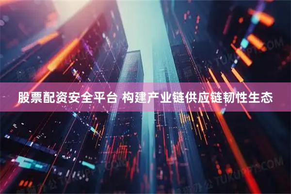 股票配资安全平台 构建产业链供应链韧性生态